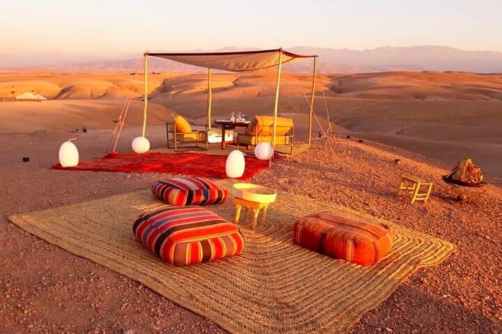 Agafay Desert Quad Bike, Camel Ride & Dinner Show from Marrakech photo 2