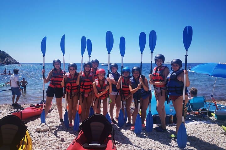 Kayak to Cova dels Coloms from Platja Mascarat: Altea Sea Cave & Snorkel Tour
