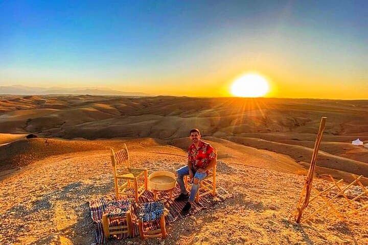 Agafay Desert Quad Bike, Camel Ride & Dinner Show from Marrakech photo 4