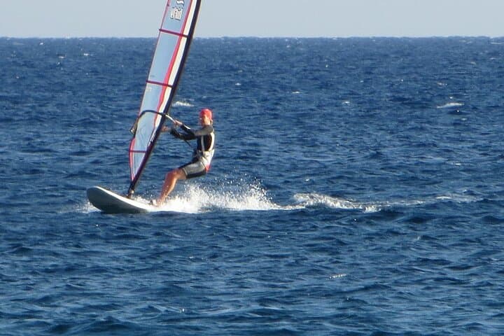 Private Windsurf Lesson in Lardos, Rhodes — Beginner-Friendly Hour on the Aegean