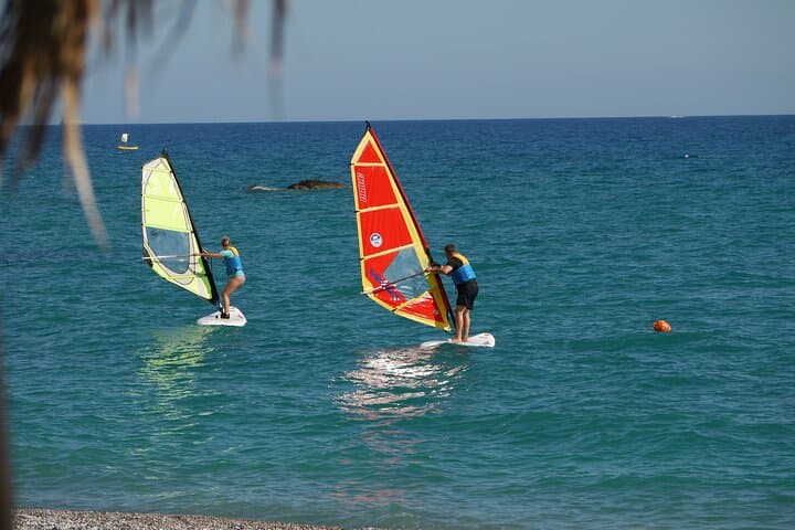 Private Windsurf Lesson in Lardos, Rhodes — Beginner-Friendly Hour on the Aegean photo 3
