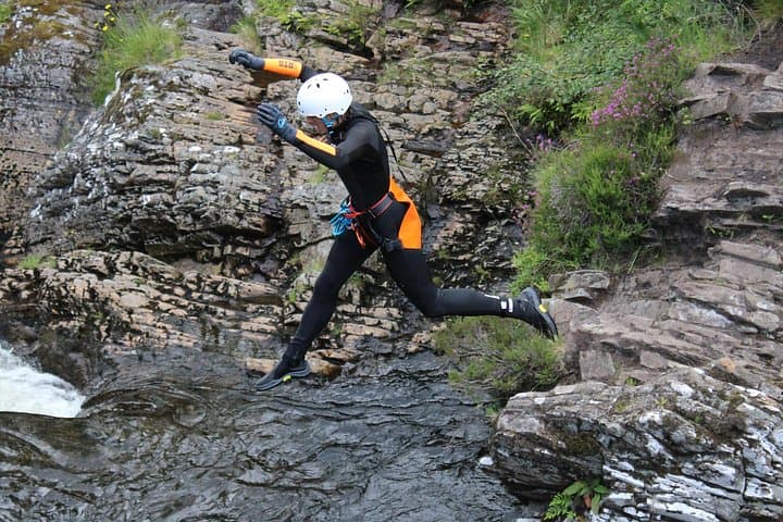 Canyoning Laggan Canyon: Gorge Descent Near Roybridge, Scotland