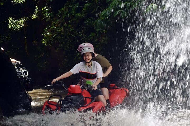 Ubud ATV Adventure: Quad Bike Through Tunnel, Waterfall & Rice Fields