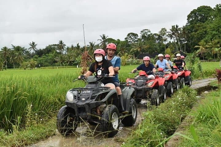 Ubud ATV Adventure: Quad Bike Through Tunnel, Waterfall & Rice Fields photo 6