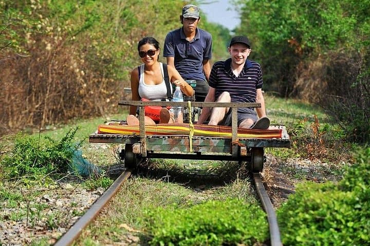 Best of Battambang Day Trip: Bamboo Train, Colonial Streets & Bat Caves photo 1