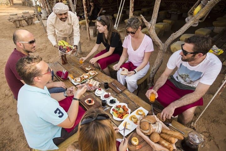 Dubai Sunrise Hot Air Balloon Ride with Falconry, Camel Ride & Breakfast photo 6