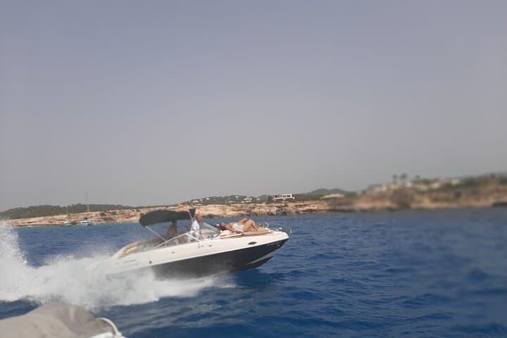 7-Hour Boat Rental in Ibiza: Sant Antoni Beaches, Cala Comte & Sunset Snorkel photo 3