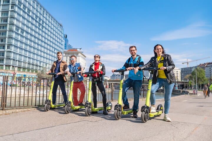 E‑Scooter Tour of Vienna: Donaukanal & Ringstraße Urban Cruise photo 5