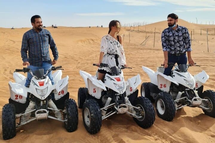 Red Sand Lahbab Desert Safari: Dubai Sunset Dune Bashing & BBQ photo 2