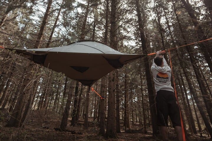 Sleep in Tree Tents: E‑Bike Basecamp in Gola della Rossa & Frasassi photo 4