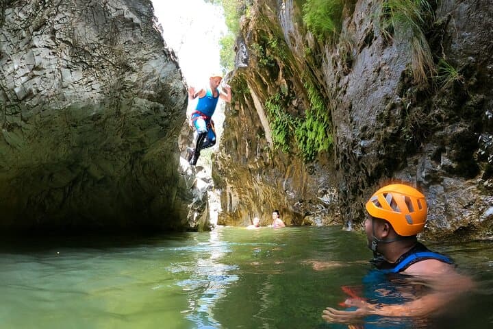 Guadalmina River Canyoning from Estepona: Beginner-Friendly Rappels & Jumps photo 6