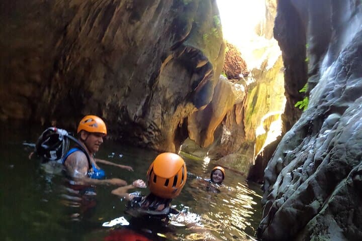 Guadalmina River Canyoning from Estepona: Beginner-Friendly Rappels & Jumps photo 2
