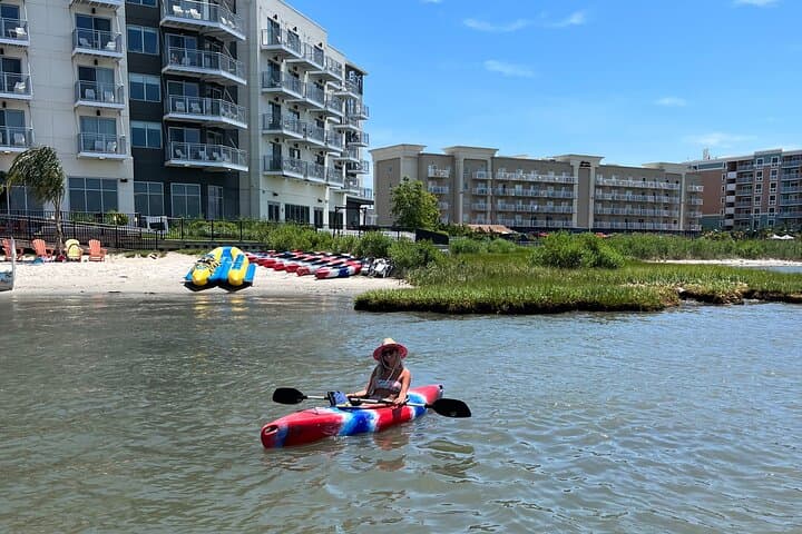 Paddle Assawoman Bay: Single Kayak Rentals in Ocean City photo 5