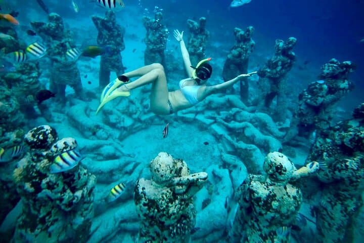Private Half-Day Snorkel: Turtles & Underwater Statues, Gili Islands photo 4