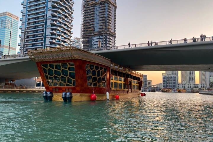 Dubai Marina Dhow Dinner Cruise: Luxury Evening Buffet & Live Entertainment photo 4
