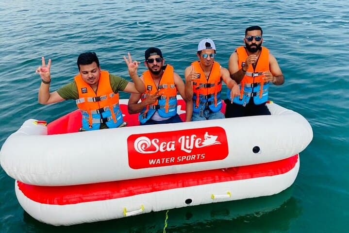 Donut Boat Ride in Dubai: High-Speed Inflatable Fun with Coastal Views photo 2