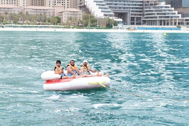 Donut Boat Ride in Dubai: High-Speed Inflatable Fun with Coastal Views photo 4