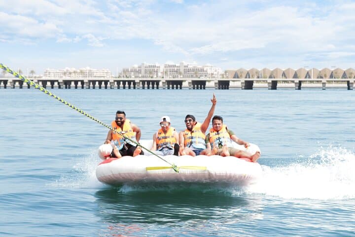 Donut Boat Ride in Dubai: High-Speed Inflatable Fun with Coastal Views photo 5