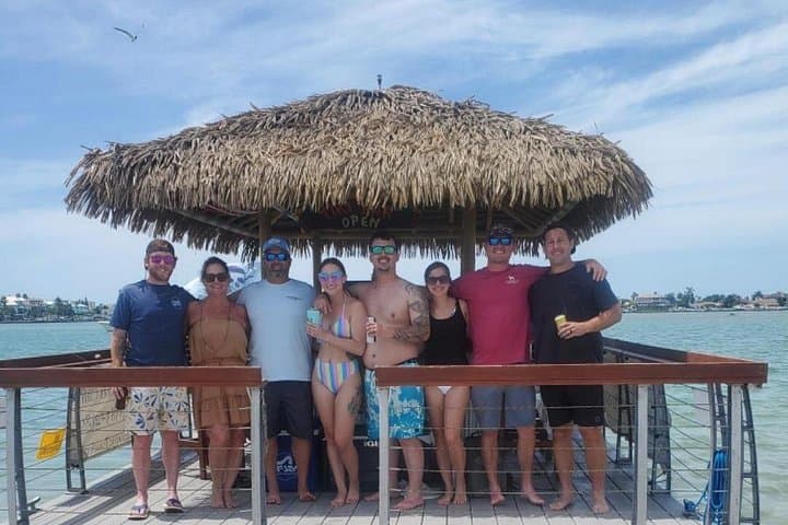 Tiki Boat Cruise to John's Pass Sandbar: Party, Dolphins & Gulf Sightseeing photo 4