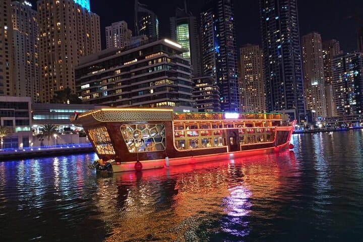 Dubai Marina Dhow Dinner Cruise: Luxury Evening Buffet & Live Entertainment photo 3