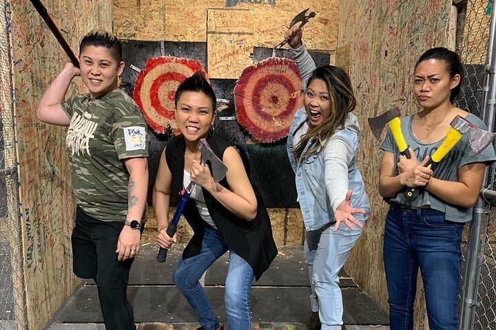 Axe Throwing on Fremont Street — Las Vegas Downtown Axe-Throwing Experience photo 5