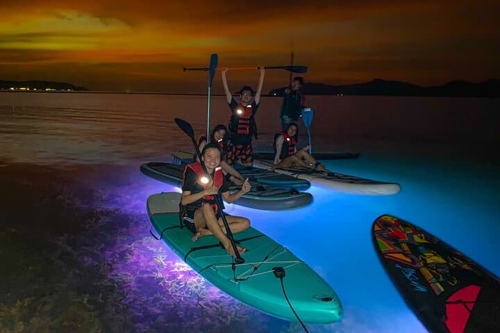 Night Glow Stand Up Paddle in Kota Kinabalu — LED‑Lit Twilight SUP Adventure photo 3