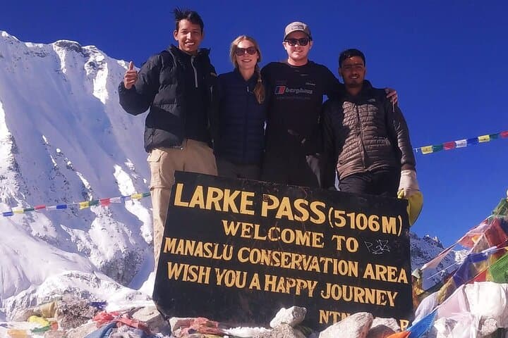 Manaslu Circuit Trek: Himalayan Loop Over Larkya La from Kathmandu photo 2