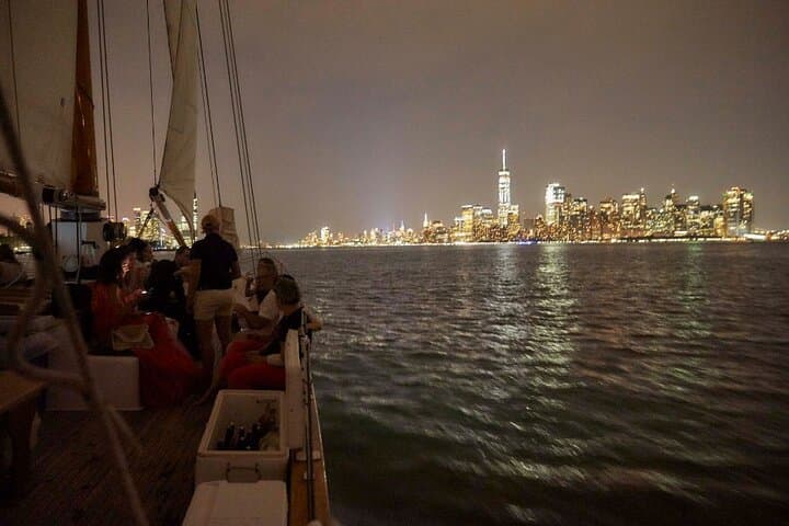 NYC Night Sail: Schooner America 2.0 Skyline and Statue of Liberty Views