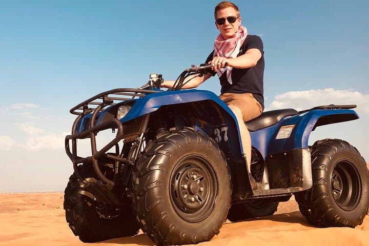 Dubai Desert Sunset Buggy & Quad Tour with BBQ and Live Entertainment photo 4