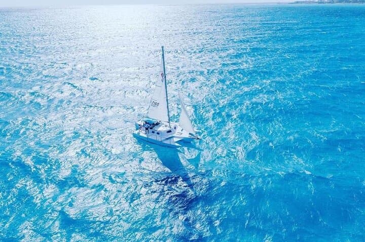 Private Catamaran to Isla Mujeres: Snorkel, Lunch & Sunset Sail from Cancun photo 5