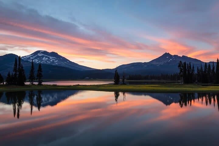 Cascade Lakes Paddle Board and Happy Hour — Sunset SUP Near Bend, OR photo 3