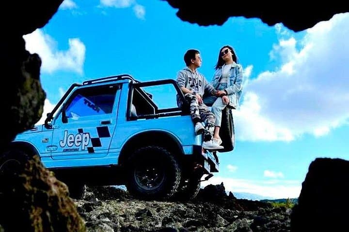 Mount Batur Jeep Sunrise Tour — Kayupadi Views, Black Sand & Hot Springs photo 1