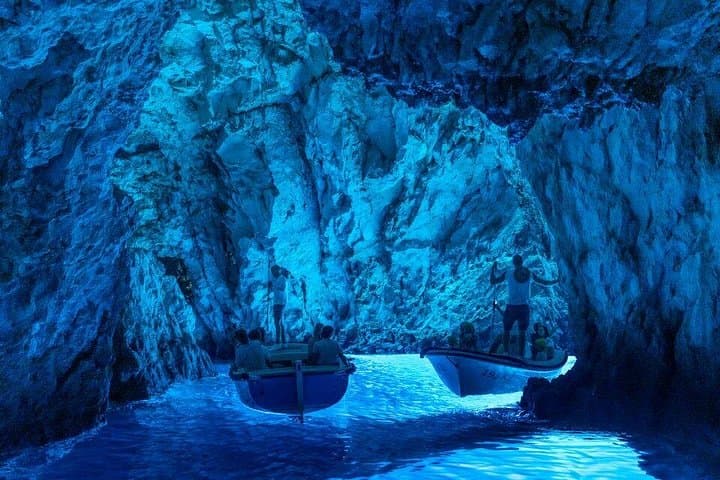 Speedboat Day Trip to Blue Cave, Green Cave & Pakleni Islands from Hvar photo 3