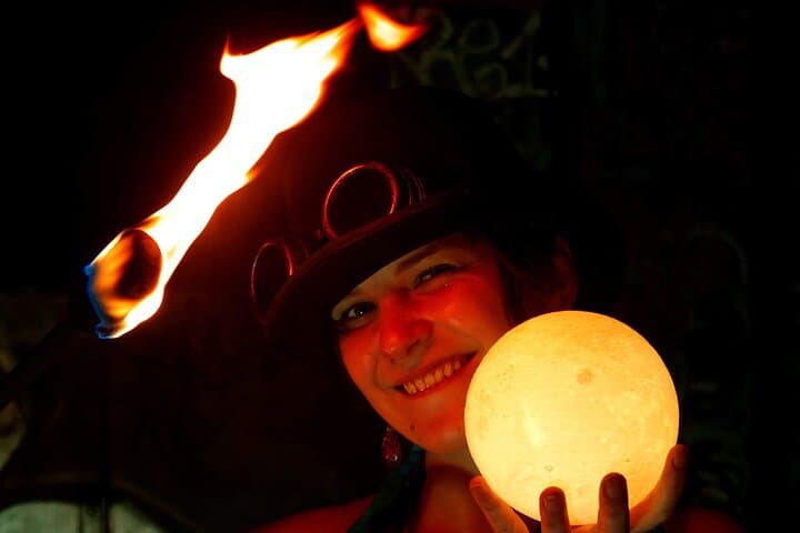 Fire Dancing in Edinburgh: Hands-On Fire Performance Workshop with Iga photo 3