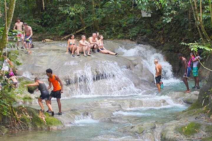 Mayfield Falls and Lethe River Bamboo Rafting: Limestone Pools and River Massage photo 6