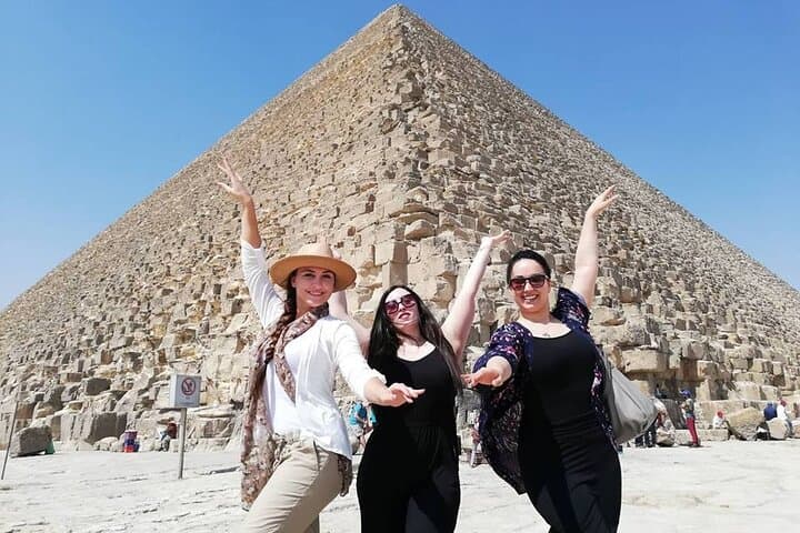 Giza Pyramids Day Tour: Camel Ride, Sphinx, Grand Egyptian Museum & Khan El-Khalili photo 3