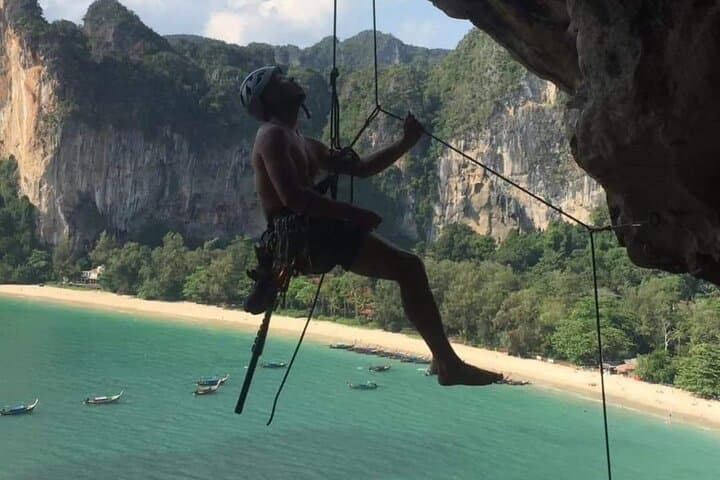 Railay Beach Half-Day Rock Climb with Local Guides