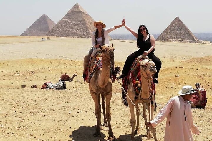 Giza Pyramids Day Tour: Camel Ride, Sphinx, Grand Egyptian Museum & Khan El-Khalili photo 4