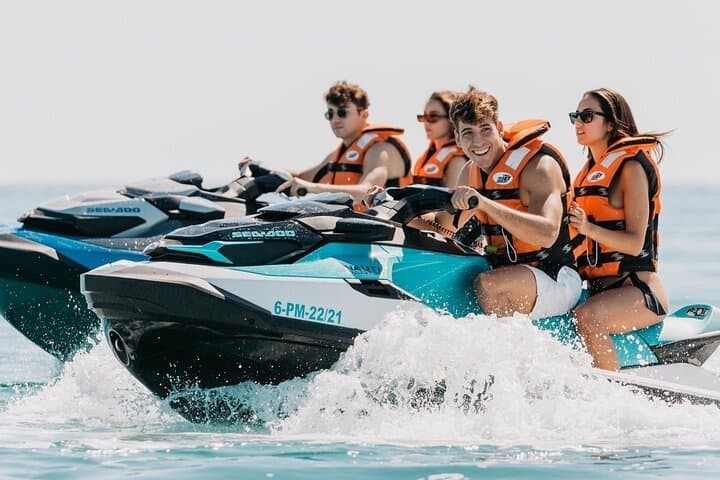 Andratx Jet Ski Tour to Cala en Basset and s'Argilau Cave (1 Hour)
