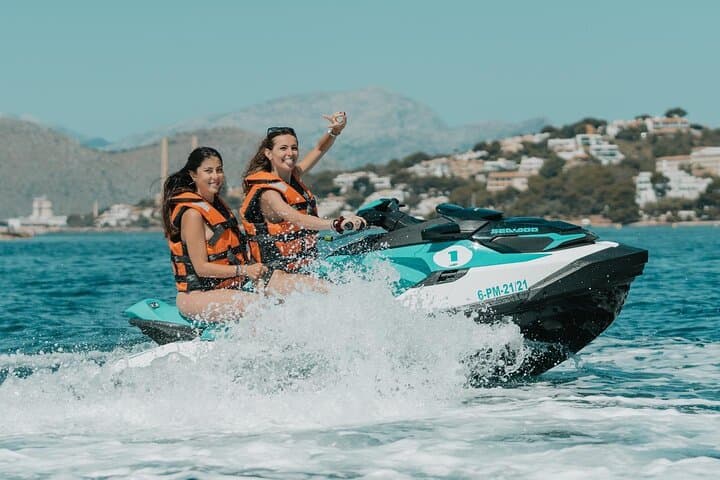 Andratx Jet Ski Tour to Cala en Basset and s'Argilau Cave (1 Hour) photo 2