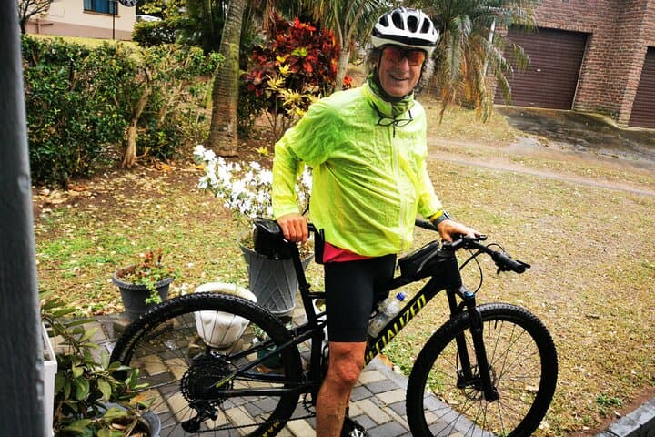 Private Cycling the Cradle of Humankind Game Reserve Near Johannesburg
