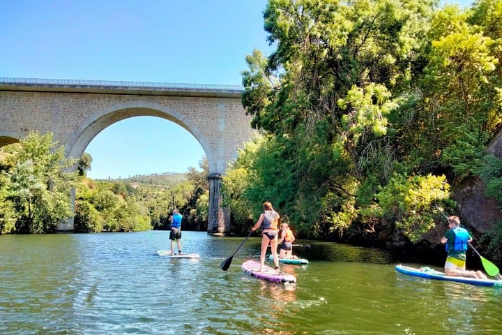 Stand-Up Paddle to Love Island — 6 km SUP Tour on Portugal's Clear River photo 3