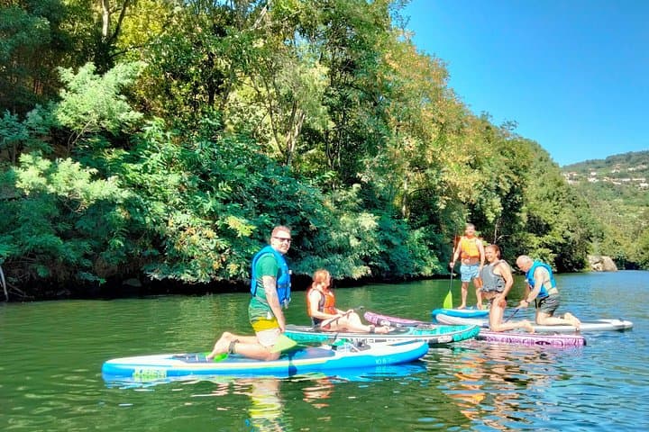 Stand-Up Paddle to Love Island — 6 km SUP Tour on Portugal's Clear River photo 1