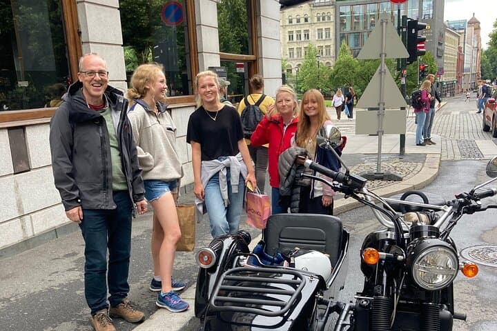 Oslo Retro Motorcycle Sidecar Tour — 2-Hour City Highlights photo 2