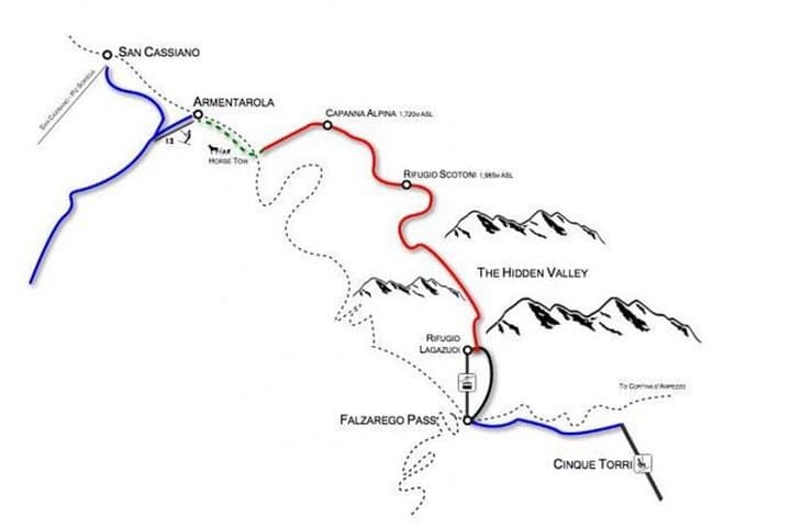 Hidden Valley Ski Tour: Falzarego & Lagazuoi Ski Day from Cortina photo 2