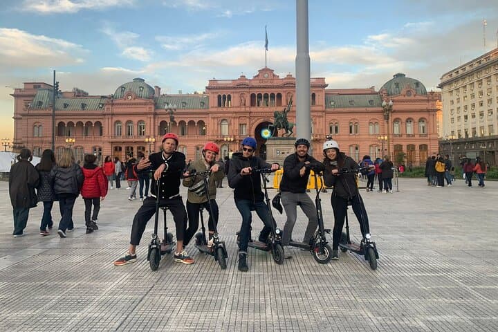 E-Scooter Buenos Aires: Recoleta, Palermo & Downtown Mate & Fernet Experience