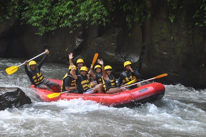 Ubud Ayung River Rafting: 12km Class 2+ Rapids Through Rice Terraces & Cliff Carvings photo 2