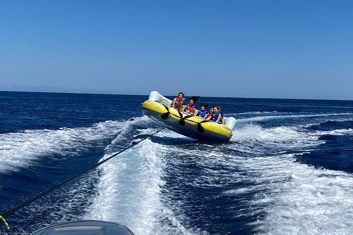 Crazy Sofa Ride at Traganou Beach: 15-Minute Towable Thrill in Rhodes photo 2