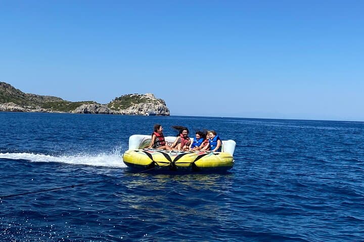 Crazy Sofa Ride at Traganou Beach: 15-Minute Towable Thrill in Rhodes photo 3