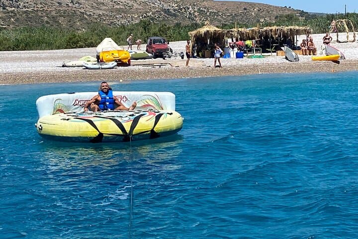 Crazy Sofa Ride at Traganou Beach: 15-Minute Towable Thrill in Rhodes photo 6